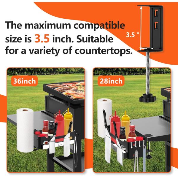 Хранилище аксессуаров для BBQ для Blackstone Griddles 28 