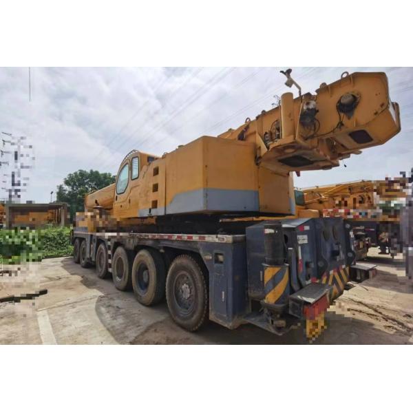 100 т. Мобильный земной кран для строительной техники 100 т. Использованное подъемное оборудование