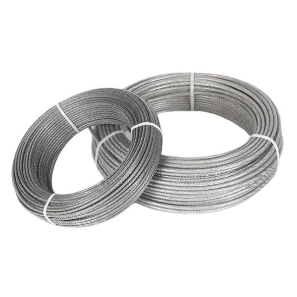 Compliant With API Drilling Galvanized 6X19 + FC Line Contact Sand Line Steel Wire Rope