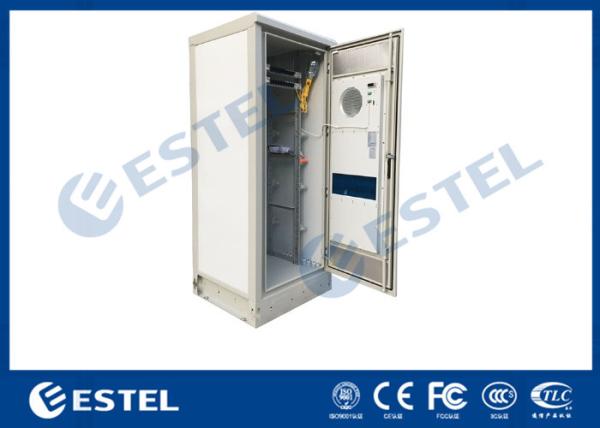 One Compartment Galvanized Steel Outdoor Electronics Cabinet