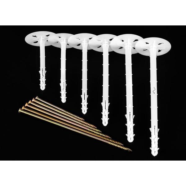PP Plastic Insulation Anchor Wall Plug Nylon Plug with ISO Standard and Ring Shank