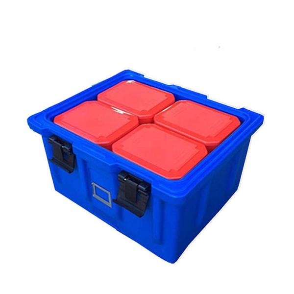 Insulated Food Box 30L Top Loading Rotomolding Customized Logo for Take-out Service