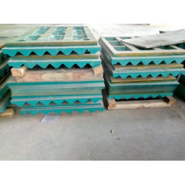 High Manganese Steel Jaw Plate for C105 C106 Crusher Color Mn18Cr2 Crushing Machinery