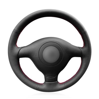 VW Golf 4 5 6 7 8 Plus Polo Bora Sharan Atlas Jetta Tiguan Caddy EOS Arteon Leather Steering Wheel Cover