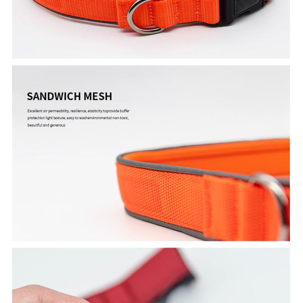 Cuello de perro de lujo Cuero corduroy terciopelo material de nylon Hundehalsband Suministros para mascotas