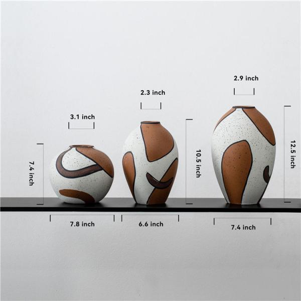 TENGZHENDA wholesale luxury modern flower vase art desktop ornament home decor ceramic vases