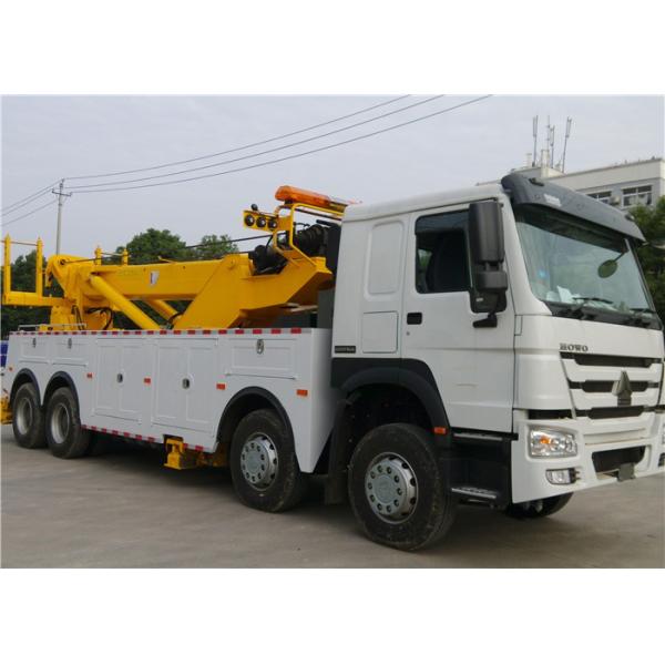 Professional Wrecker Tow Truck 8x4 371hp 40T 12 Wheels 40 tons Commercial Tow Truck