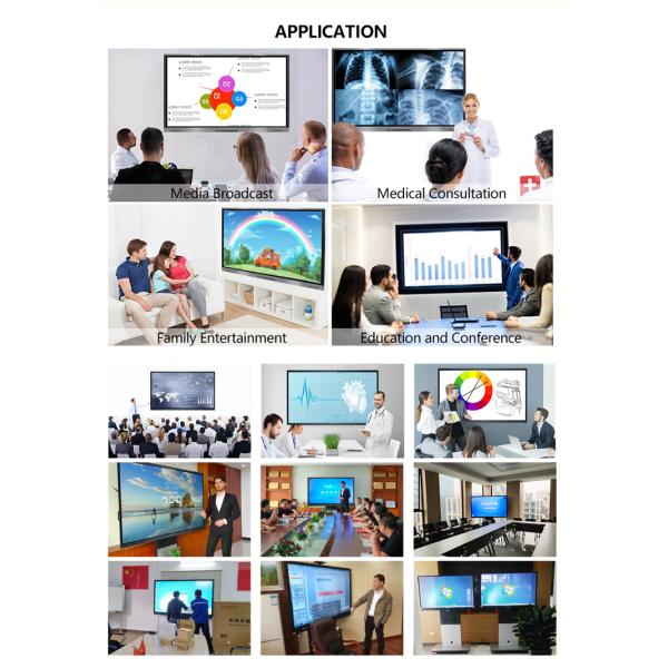 Плоский экран 86 цифров взаимодействующий Whiteboard взаимодействующего дисплея дюйма электронный взаимодействующий