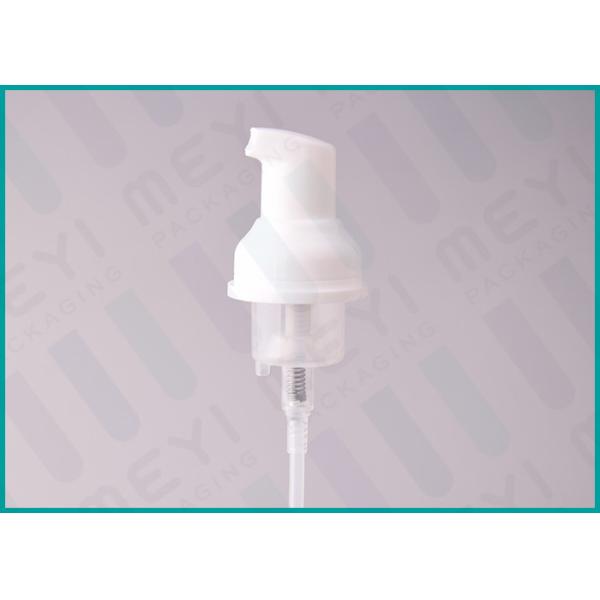 White Plastic Foam Soap Dispenser Pump 33mm Round Cap Hand Soap Bottle Closure