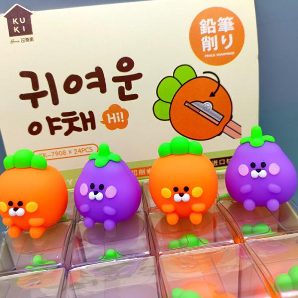 OEM принимается Penda Маленький Panda ручной карандаш острей для школьных канцелярских товаров