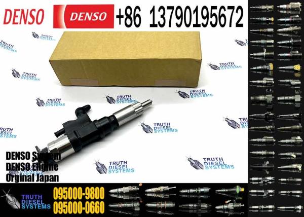 Injetor de linha comum 095000-9800 8-98219181-0 para caminhão ISUZU