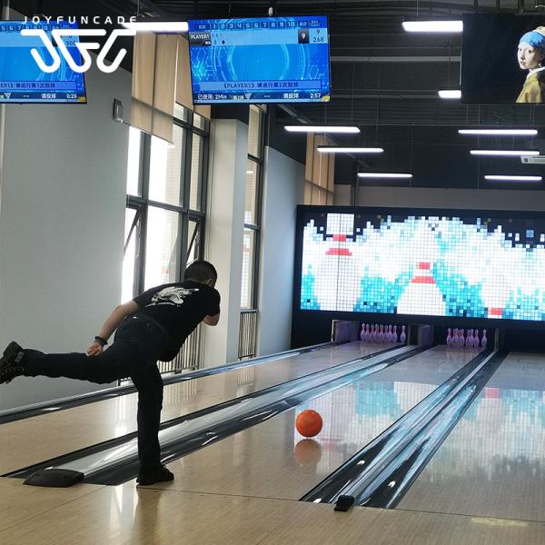 Machine de bowling commerciale 1 à 12 joueurs avec 2 à 12 voies