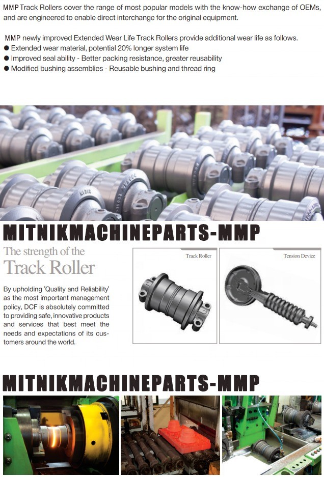 John Deere Compatible Bulldozer Undercarriage Parts for CAT D3 D3B D3C D3G DF/SF