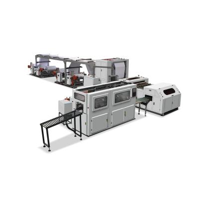 A4 Paper Roll To Sheet Cutting Machine With Auto Packing System