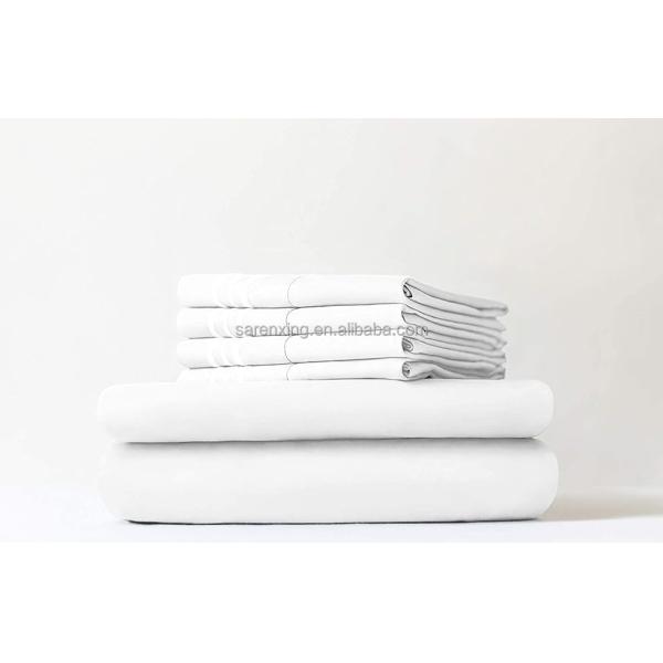 Pillowcase Duvet Cover Sets 100% Cotton Comforter Bed Set for Luxury Hotel Home Bedding
