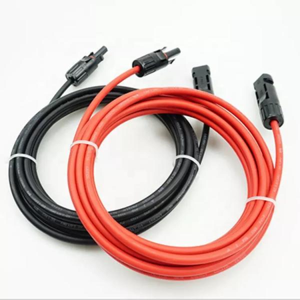 T4 Battery Solar Pv Cable 6mm 4mm Dustproof Low Voltage