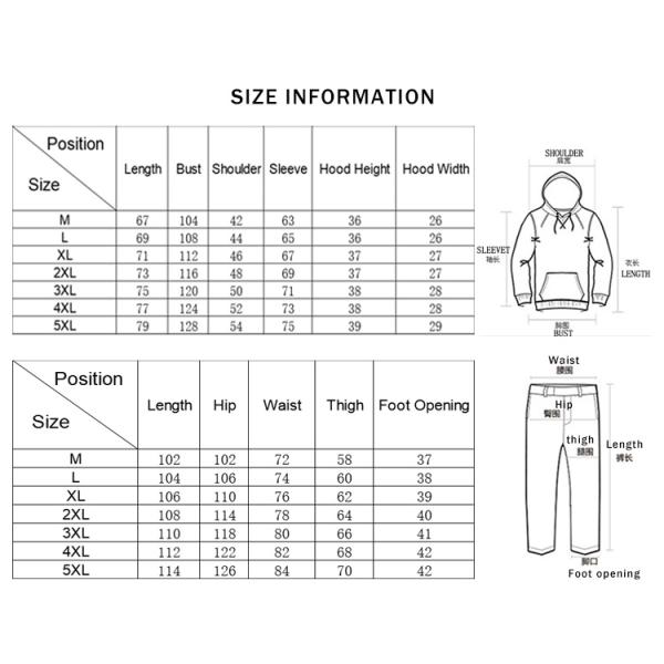 Knitted Fabric M-6XL Plush Sweatshirt Set Large Size Hooded Coat Cardigan for Men