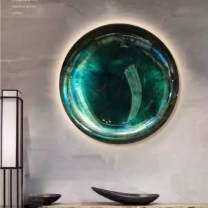 Pop Modern Home High Quality Glass Mirror Metal Wall  Art Decor Sculpture for Sale