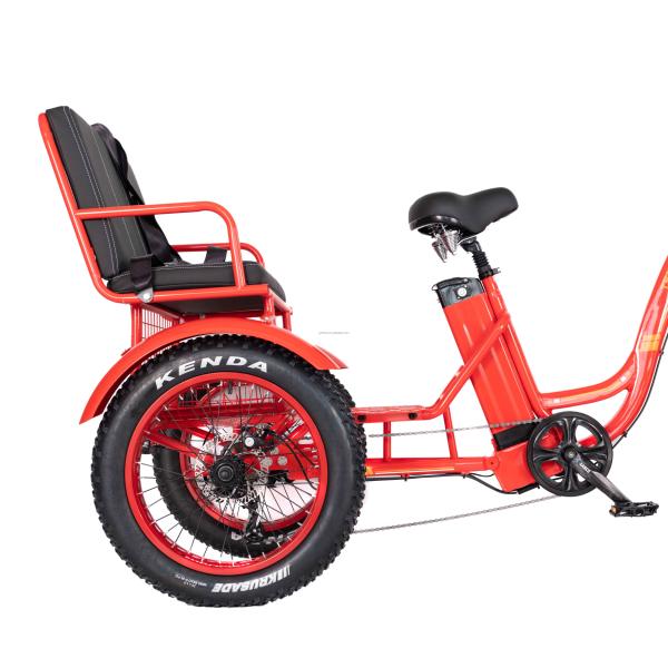 45KM/H Top Speed Electric Seat Tricycle with 750W Front Bafang Motor and 21AH Battery