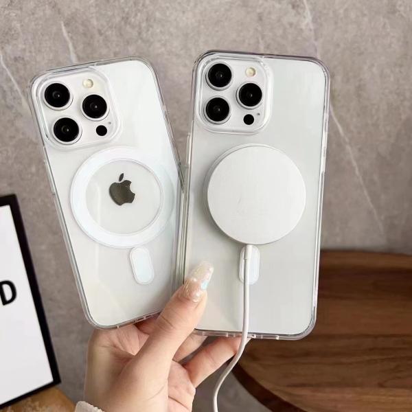 Wireless IPhone Series Cell Phone Case With Card Slots Fashionable