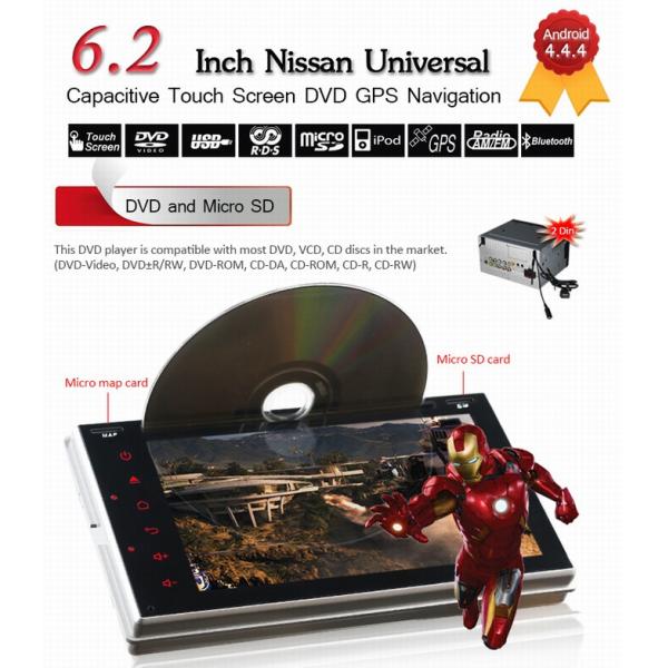 Ouchuangbo Auto GPS Navigation Stereo for Nissan Pathfinder /Treeano /Navara DVD Radio Blu