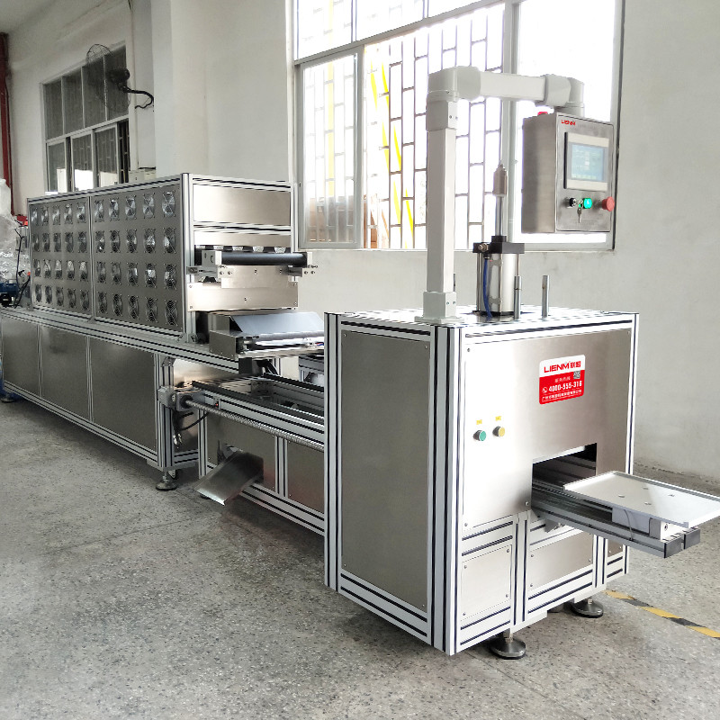 New Automatic Cosmetic Crystal Eye Mask Filling Machine Forming Line For Skin Care Eye Patches Gel