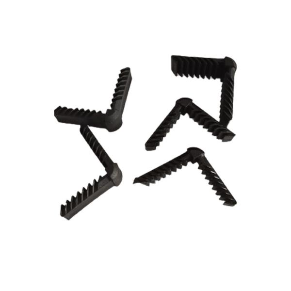 2021 Black Georgian Bar Windows And Doors Plastic Connector For Aluminium Profile