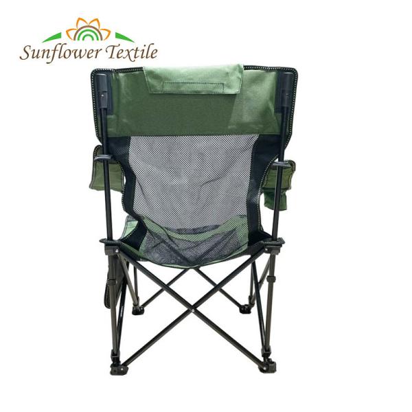 Green Steel Pipe Oxford Fabric Foldable Fishing Chair Light Folding Chair Fishing