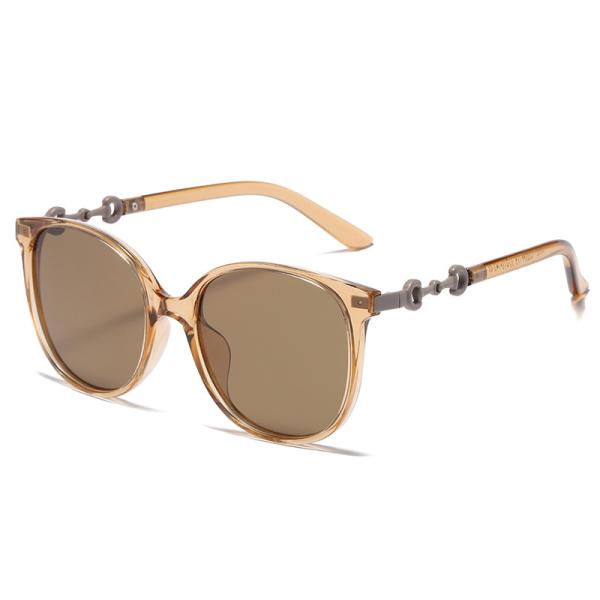 Customized Logo PC Round Metal Sunglasses Unisex Classic Polarized Sunglasses