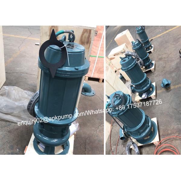 Knife Grinder Drainage Submersible Sewage Water Pump High Efficiency ISO9001