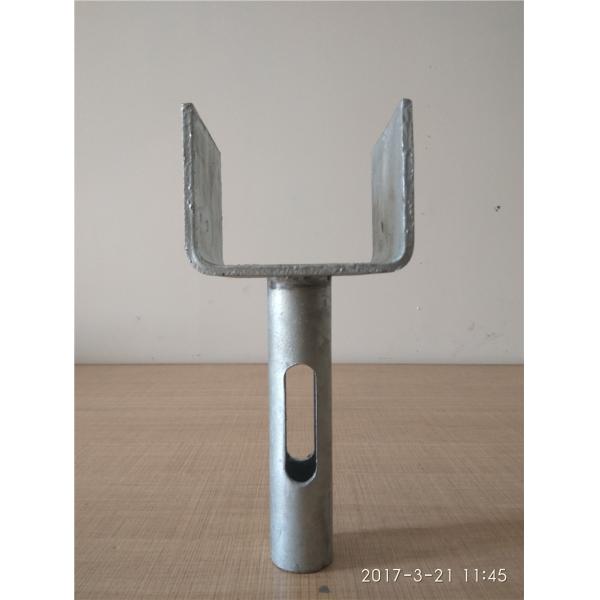 Galvanized Steel Scaffolding U Head Screw Base Plate Steel Scaffolding Parts