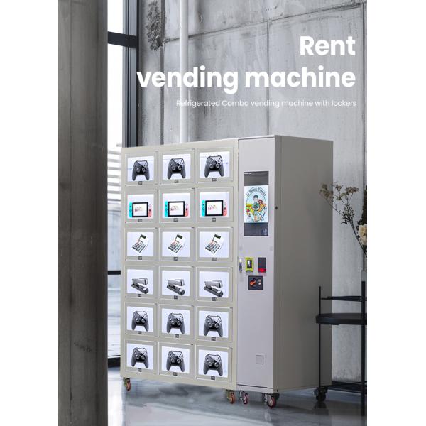 Renting Video Games Office Supplies Smart Renting Vending Machine With Nayax Card Reader