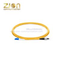 Cabo de remendo G657A1/2 da fibra ótica do conector do revestimento FC de LSZH