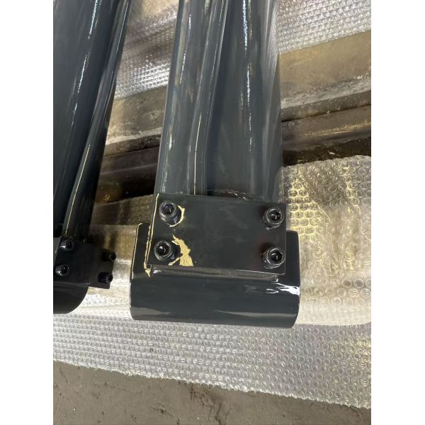 Hydraulic Custom Double Acting Cylinder With Hard Chrome Plated Steel