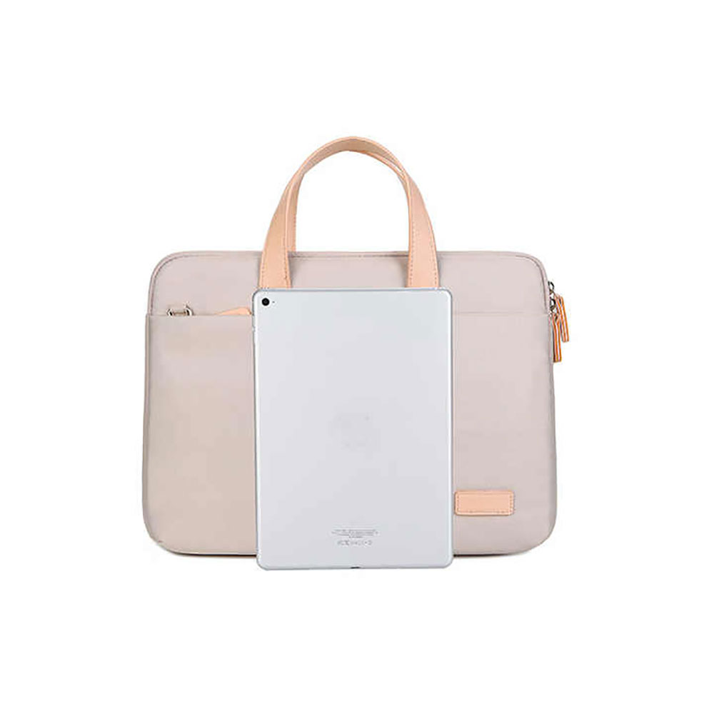 For Laudtec Custom Logo Business Travel Notebook Shoulder Bag Women's Dnb143 Portable Polyester Laptop Handbag Larger Capacity Wholesale OEM/ODM/Private Label