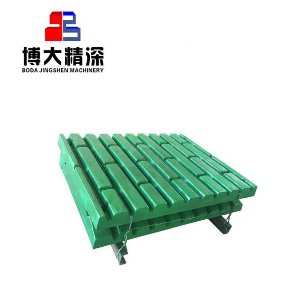 Forging and Machining Process Jaw Plate for Mining Equipment Jaw Crusher Spare Parts