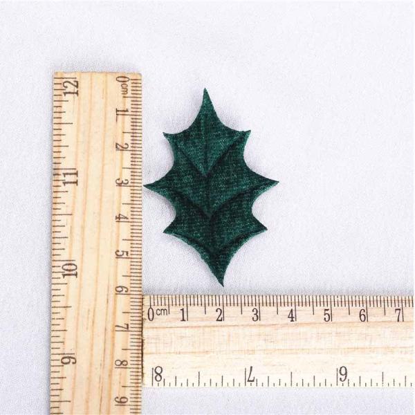 Holly Leaves Purple Christmas Party Crafts Decorative For Winter Wedding