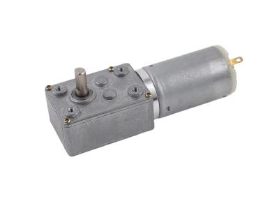 90 Degrees Double Shaft Worm Gear Motor 24V Cylinder DC Motor Motor diameter 31mm