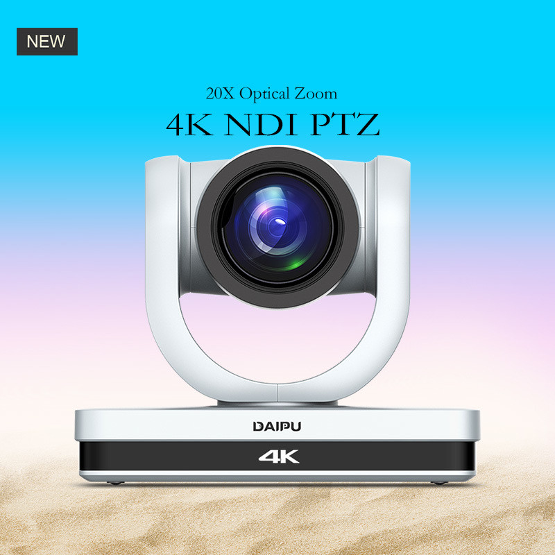 PTC-20NK NDI HX2 PoE HD-MI 3G-SDI 4K30 UHD IP Broadcasting Auto Tracking PTZ Camera Professional