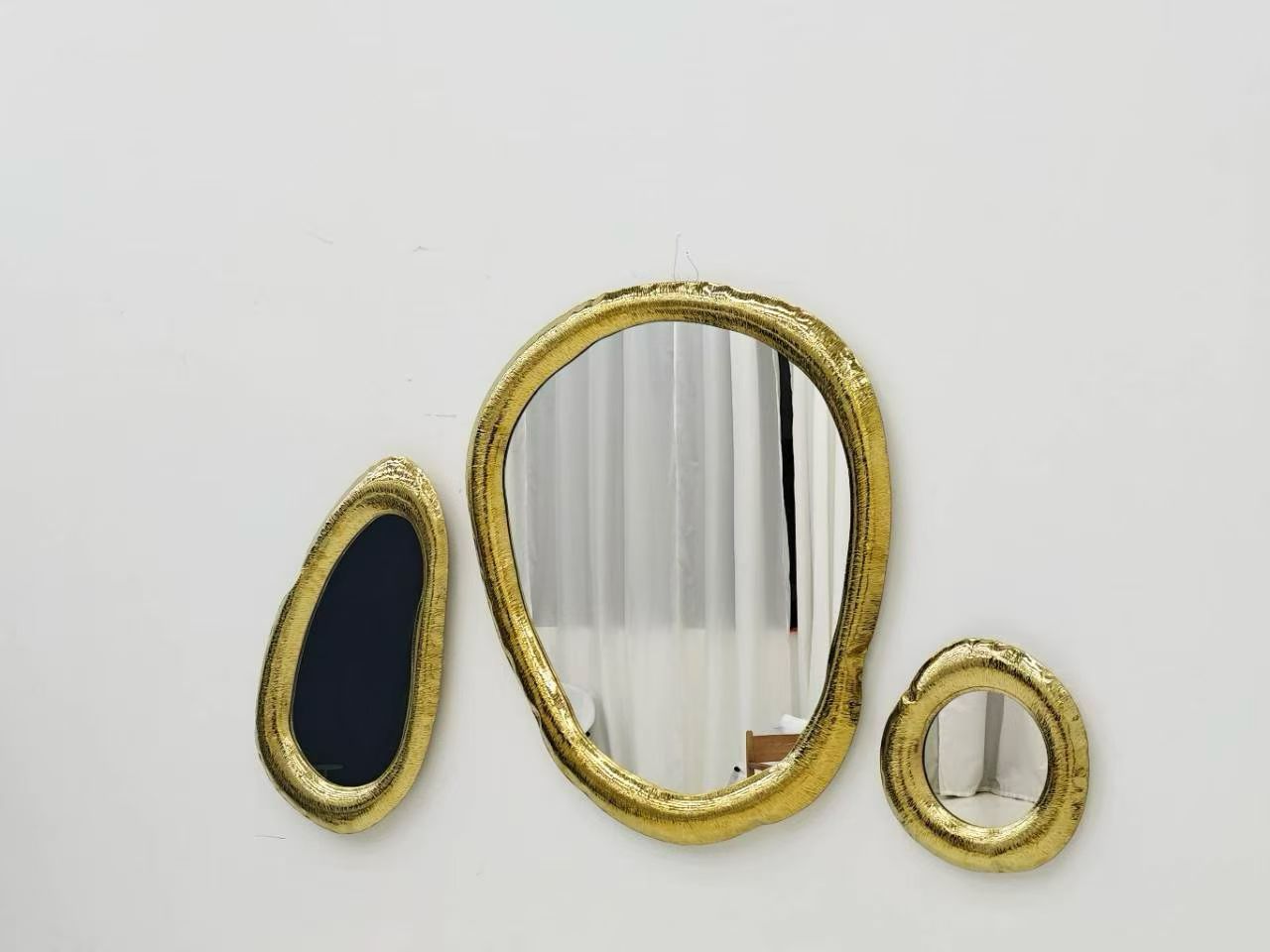 Custom Dimensions Mirror Polished Rust Resistant Metal Wall Decoration and Stainless Steel Wall Art