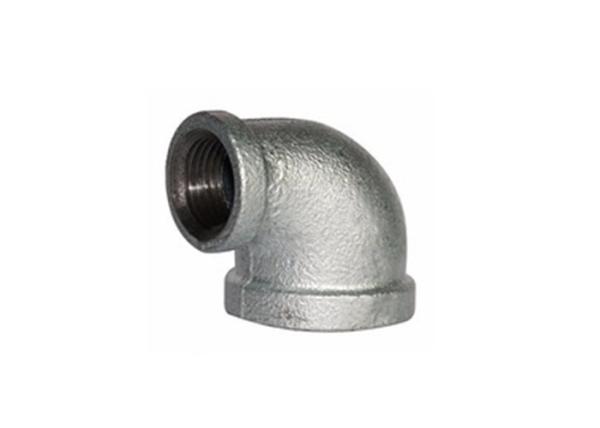 China Made Galvanized Malleable Iron Pipe Fittings Plain Elbow
