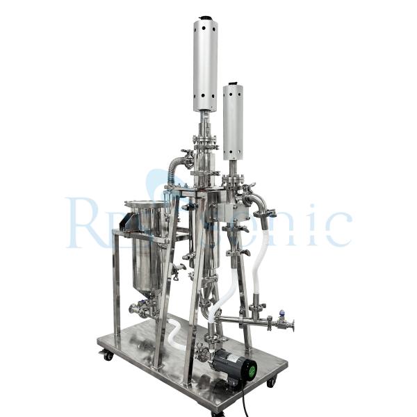 Цифровая ультразвуковая гомогенизаторная машина Титановый порошок Нержавеющая сталь 2L Максимальная вместимость Используемые косметические моющие средства Фрезерная