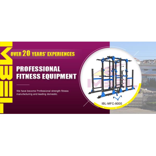 Commercial Gym Equipment Red Power Squat Rack with Customizable and Durable Design