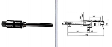 Passive Shaft Texturing Machine Parts DTY Machine Accessories SGLG-D-02 FK6-1000
