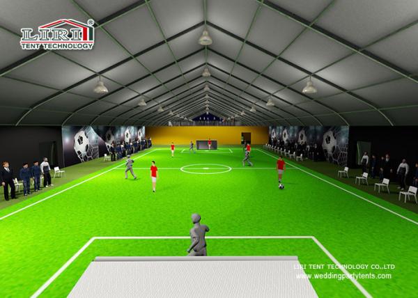 Water Proof Temporary Aluminum Sport Event Tents Fabric Shade Structures With 10m Height