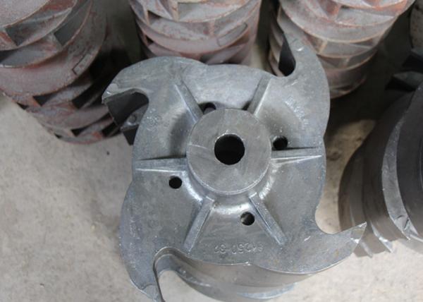Coated / Zinc Plated Centrifugal Pump Impeller With Duplex Stainless Steel