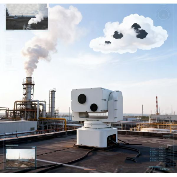 VOCs Toxic Military Mobile Air Quality Monitoring Station Gas Detector