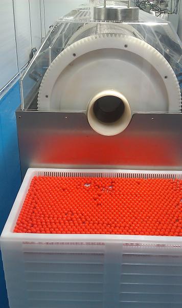 0.32KW Softgel cápsula secador con 2 cestas