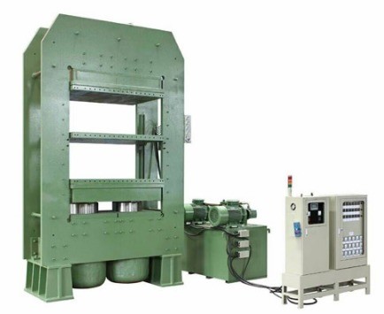 customized clamping forceforklift solid tyre press/tire vulcanizing machine