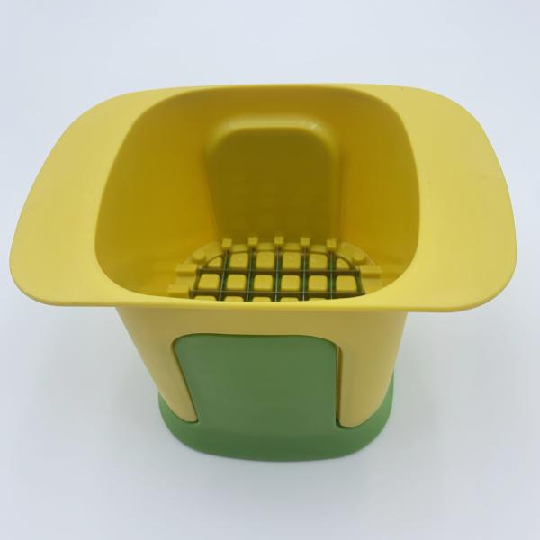 2 in 1 Vegetable Chopper Dicing Slitting Manual Slicer Press Garlic etc Stainless Steel
